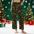 thumbnail image 2 of Lopecy-Sta Women Pajamas Bottoms Christmas Comfy Casual Pajama Pants with Pockets & Drawstring Warm Pajama Sleep Pants Fleece Sleepwear Bottom for Women, 2 of 6