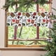 thumbnail image 4 of Fiudx Ofertas de la semana Imprescindible para Navidad 137 x 45 cm/53,9 x 17,7 pulgadas Las exquisitas cortinas de estilo navideño para ventanas Decoraciones festivas que hacen que la ventana luzca e, 4 of 6