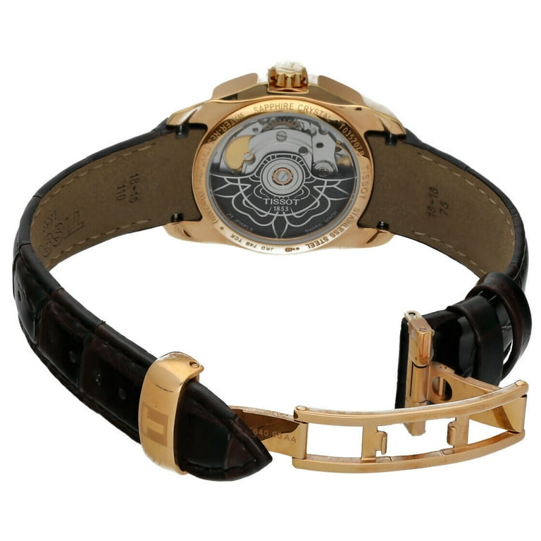 Tissot couturier top rose gold