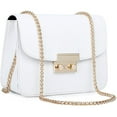 thumbnail image 2 of HLONK Small Crossbody Bags for Women Chain Shoulder Evening Clutch Purse Formal Bag (White), 2 of 6