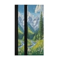 thumbnail image 2 of 2 Pack Universal Adjustable Appliance Handle Covers for Fridge Oven Dishwasher Kitchen Decor Summer Mountains, 2 of 6