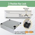 thumbnail image 4 of Cash Drawer \uD Cash Register POS Cash Drawer Box Stainless Steel with Adjustable Bill/ Coin Tray for Canadian Money Compatible for All POS System Printers, 4 of 7