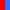 Red & Medium Blue, variant on GBH Men's Moisture-Wicking Activewear Performance Muscle Tee (2-Pack)