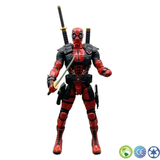 Figuras articuladas de Deadpool juguetes de modelos de 10 pulgadas Superheroes x men Deadpool221 Walmart en linea