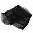 thumbnail image 2 of Jaula de pájaros de nailon ventilada de gran tamaño con cubierta para recoger semillas, productos para mascotas (negro), 2 of 14