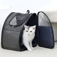 thumbnail image 1 of transportadora para perros y , bolsa de transporte portátil para animales , , animales , conejos, con bolsillos laterales, Yinane Portador de viaje para mascotas, 1 of 8