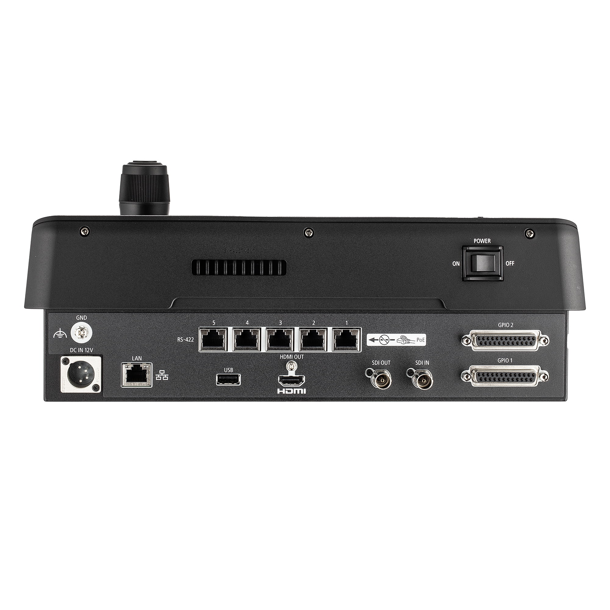 Canon RC-IP1000 PTZ Controller Bundle with 3x CR-N500 Cameras, 3x 64GB MicroSD Cards (International Model)