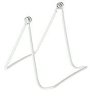 Gibson Holders 2A Adjustable Wire Display Easel, 3.75" W x 4" H with 1.5" display ledge, White