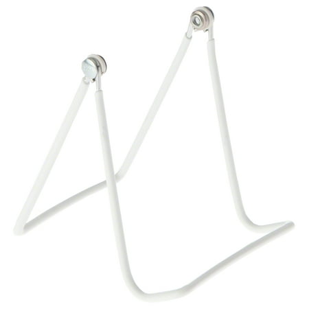 Gibson Holders 2A Adjustable Wire Display Easel, 3.75" W x 4" H with 1.5" display ledge, White