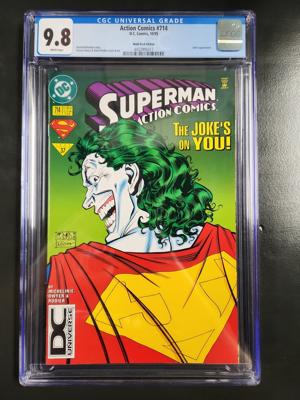 Cover of Action Comics #714