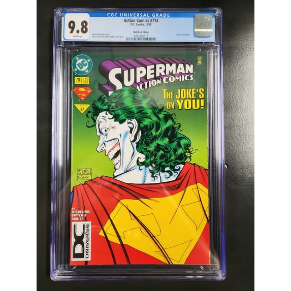 Action Comics #714 - CGC 9.8 Comic Book