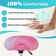 thumbnail image 3 of Taburete YEEZEE ergonómico cómodo con ruedas rosa, 3 of 9