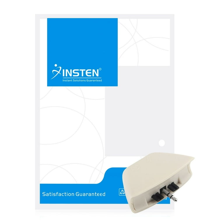 Insten Gaming Headphone Headset Converter Adapter for Microsoft Xbox 360 White