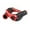 Rouge, variante sur TIELUTT Poignées de Guidon de Vélo Poignées de Guidon Ergonomiques Poignées de Guidon Roues de Vélo de Route 700c Roue de Vélo Électrique Lumières de Vélo pour Enfants avant et Arrière Compteur de Vitesse Sans Fil pour Vélo