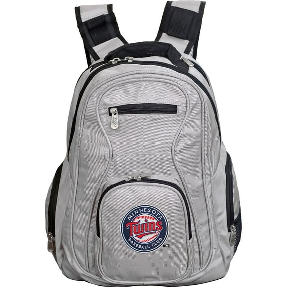 MOJO Gray Minnesota Twins Backpack Laptop