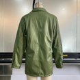 thumbnail image 4 of Chaquetas De Mujer Chaquetas de mujer Casual Y2K Abrigos de manga larga PU Cuero Sólido Prendas de abrigo (Verde M) Kuymtek para Mujer Verde T XL, 4 of 8