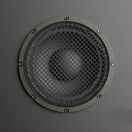 FONDOTIN 2Pcs Cover for Car Speaker Iron Square Mesh 12 Inch