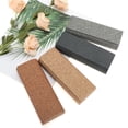 thumbnail image 5 of Estuche para gafas 1 Pc de Bargains Únicos con diseño de grano de madera 6.14"x2.36"x1.18" Negro, 5 of 5