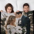 thumbnail image 3 of Personalized Valentines Day Blanket Gifts for Him Her, I Love You Gifts for Boyfriend, Custom Photo Blanket for Girlfriend Gifts, Birthday Gift for Couples Wife Husband Men Women Blankets, 3 of 5