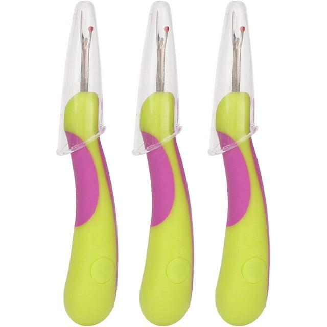 Stitch Eraser, 3pcs Sewing Seam Rippers High Sharpness Stainless Steel Embroidery Remover with
