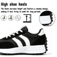 thumbnail image 4 of BERANMEY Casual Sneakers for Women Lightweight Non-Slip Fashion Sneakers with Memory Foam Insole Womens Platform Shoes for Everyday Wear, 4 of 9