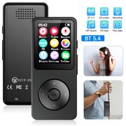Upgrade MP3 Player with Bluetooth and 32GB,Hi-Fi Music Player with Built-in Speaker,Earphones,Voice-Activated Recording MP3 Players with FM/E-Book/Video,Supports up to 128GB for Kids, Running,Walking