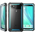 thumbnail image 3 of Google Pixel 2XL case, i-Blason [Ares] Full-Body Rugged Clear Bumper Case with Built-in Screen Protector for Google Pixel 2 XL 2017 Release (Black/Blue), 3 of 6