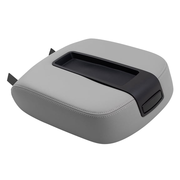 Brock Center Console Lid Assembly - Titanium Compatible With 2007-2014 Chevrolet Silverado/Tahoe/Suburban/Avalanche 2007-2014 GMC Sierra/Yukon/Yukon XL 1449-0016GY