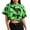 Green, variant on T-Shirts Short Sleeve, Crew Neck Womens Tops Ladies Blouses T Shirts Tie Dy Womens Shirts Tie Dye, Graphic Tees Graphic Tees Crop Tops | Casual for Women Purple M
