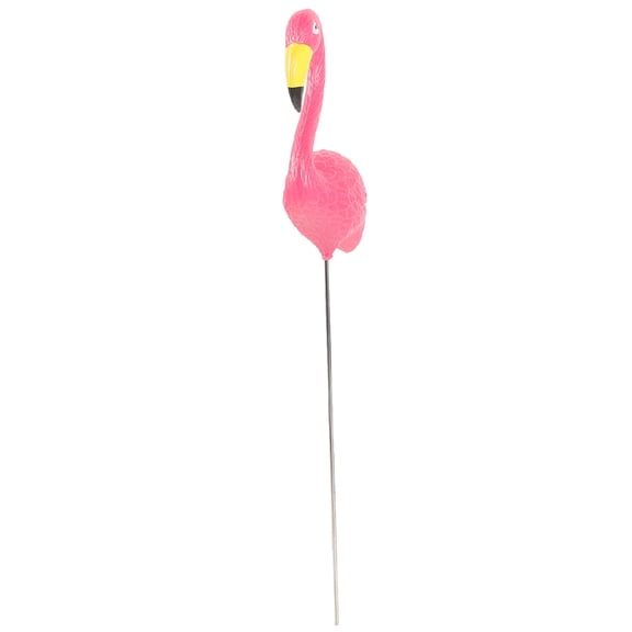 HONITANO Outdoor Flamingo Garden Statue 1-Pack Decorative Lawn Ornament for Yard, Patio, and Home Outdoor Decor