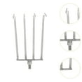 thumbnail image 6 of colaxi Stainless Steel -Metal -Hand -rechen -Kopf - -remaining -tool Fishing Cleaning Stable Portable Garden Tool for Planting Electricity Tines, 6 of 9