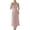 Pink, variant on Women's Full Slip for Under Dresses Sleeveless Nightgown Cami Dress with Built in Bra for Nursing