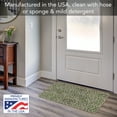 thumbnail image 2 of CounterArt "Verde Garden" Decorative Linen Look Indoor/Outdoor Floor Mat, 2 of 7