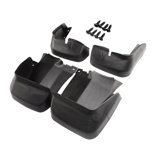 4 Piezas Protectores Contra Salpicaduras Guardabarros De Aletas de material tierra Para Sedan 2006-2011 shamjiam protector contra salpicaduras