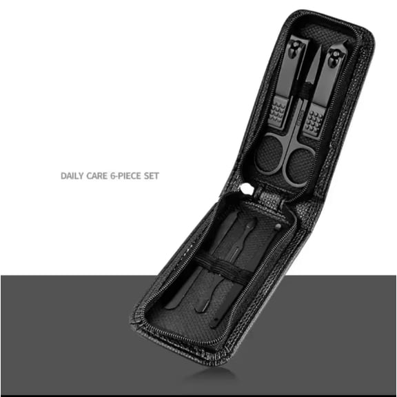 Nail Clipper 7 PCS Set Portable Luxury Manicure Kit Pedicure Filer Women Men