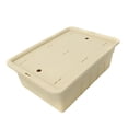 thumbnail image 3 of koolsoo Igt Camping Table Basket DIY Tea Storage Box for Garden Backyard Kitchenette Khaki, 3 of 9