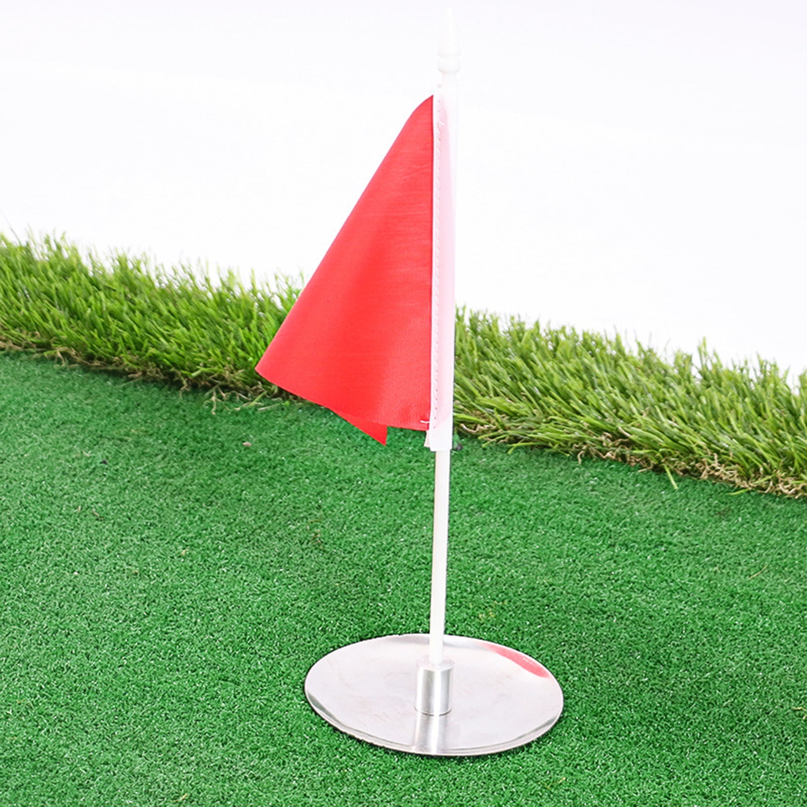 Putting Green Flags, Golf Flagsticks for Yard, Practice Hole Cup with Flag glwec.in
