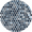 Arrecife Iridis Grey, variant on The Tile Life Eterna Penny Round Mauna Blis Glass Floor and Backsplash Wall Tile, 12" x 12", 1-Pc.