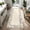 Beige, variant on FairOnly Low Pile Modern 2'x6'Grey Runner Rugs for Hallway Bathroom Non Slip Non Shedding Stain Resistant Floor Cover for Entrance