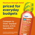 thumbnail image 4 of Equate Non Drowsy Daytime Severe Cold & Flu Liquid, Original Flavor, 12 Fl Oz, Cold and Flu Medicine for Adults and Children 6 and over, Compare to Vicks® DayQuil® Severe Active Ingredients, 4 of 10