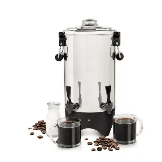 Cafetera Electrica Bornoto 45 Tazas 2 Dispensadores 120v