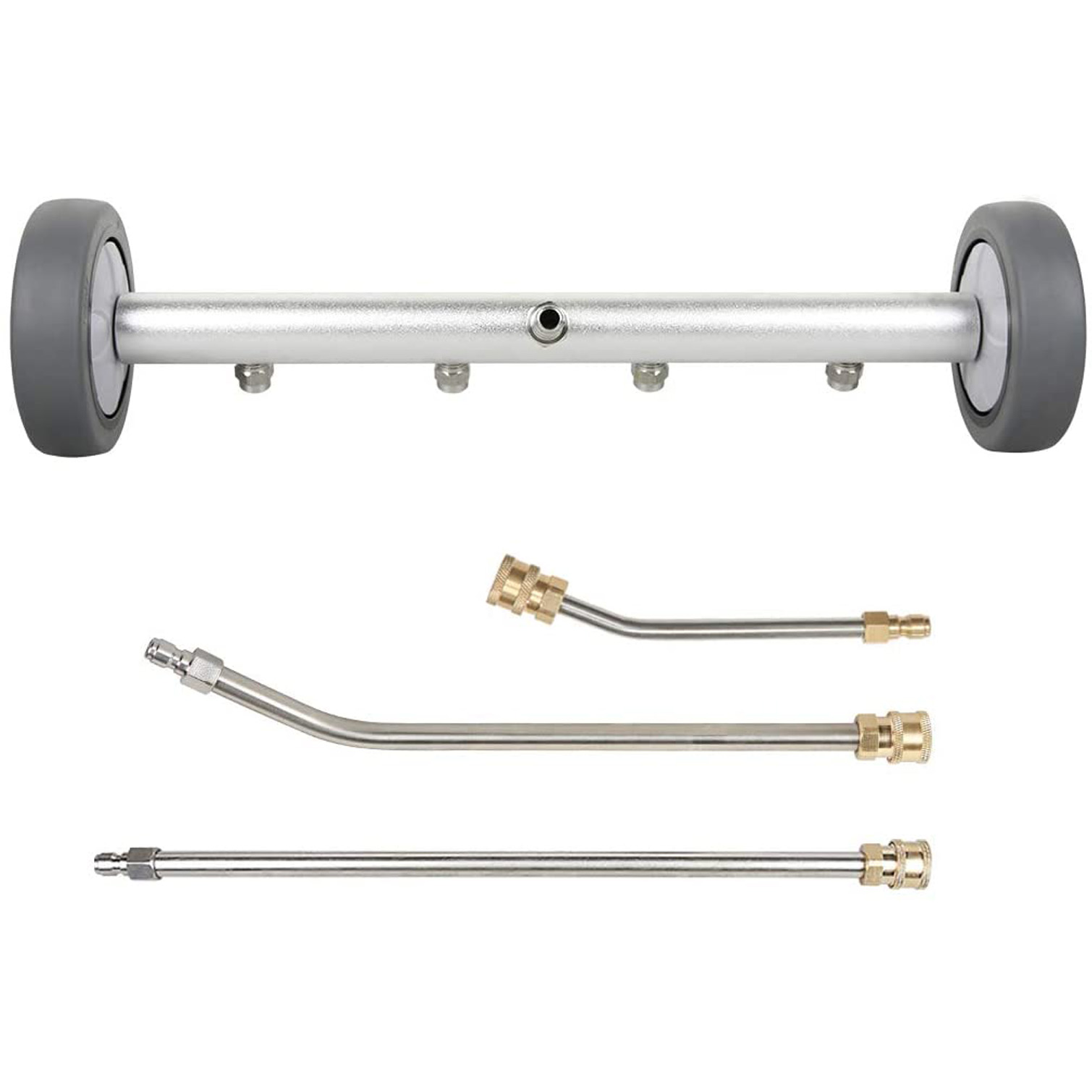 Pressure Washer Undercarriage Cleaner, Under Car Wash, with 45 Degree Angled Wand