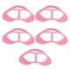 thumbnail image 2 of 5 soportes interiores para la cara, cómodo marco de soporte para protector facial para respiración para mufla bucal para adultos (rosa), 2 of 8