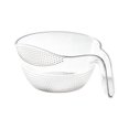 thumbnail image 1 of Abbracc Rice Washing Colander Kitchen Gadgets Household Portable Rice Washing Basket Clear, 1 of 9