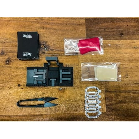 Bone Collector Lil Jiggy DIY Mouth Call Kit - Make 20 Custom Turkey Calls - Complete with Materials & Instructions - Perfect for Hunters & Hobbyists to Create Personalized Calls$$Other