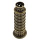 thumbnail image 5 of Estatua de estatuilla de inclinada , modelo coleccionable, Bronce L Zulema  Figura Torre inclinada de Pisa, 5 of 7