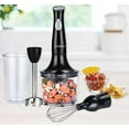 thumbnail image 2 of EUROSTAR EH4800BX 2-Speed Hand Blender with Food Chopper & Whisk Attachments, Black, 2 of 4