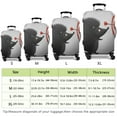 thumbnail image 6 of Stretch Luggage Cover M(22-24in)– Elastic Travel Suitcase Protector with Handle Openings & Bottom Closure, Washable Polyester Spandex Cover for 18"-32" Suitcases, S/M/L/XL Size, 6 of 6