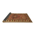 thumbnail image 2 of Ahgly Company Indoor Rectangle Geometric Brown Traditional Area Rugs, 2' x 4', 2 of 4