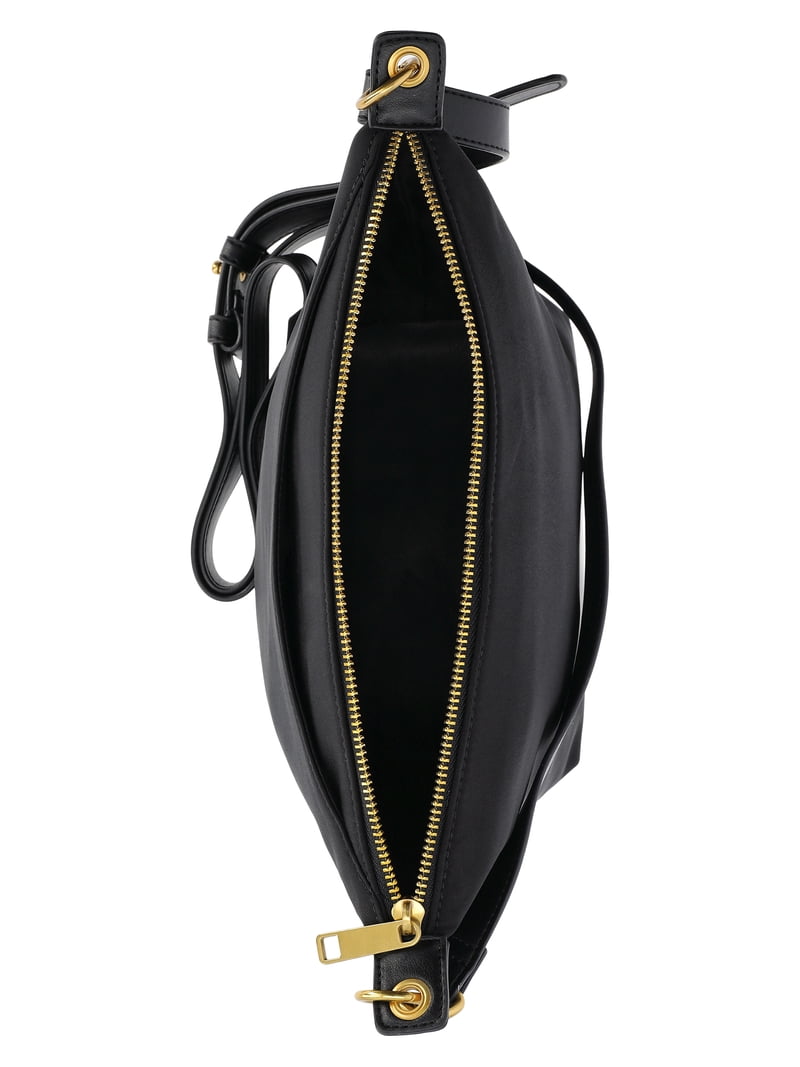 Free Assembly Women's Crossbody Handbag, Black - Walmart.com